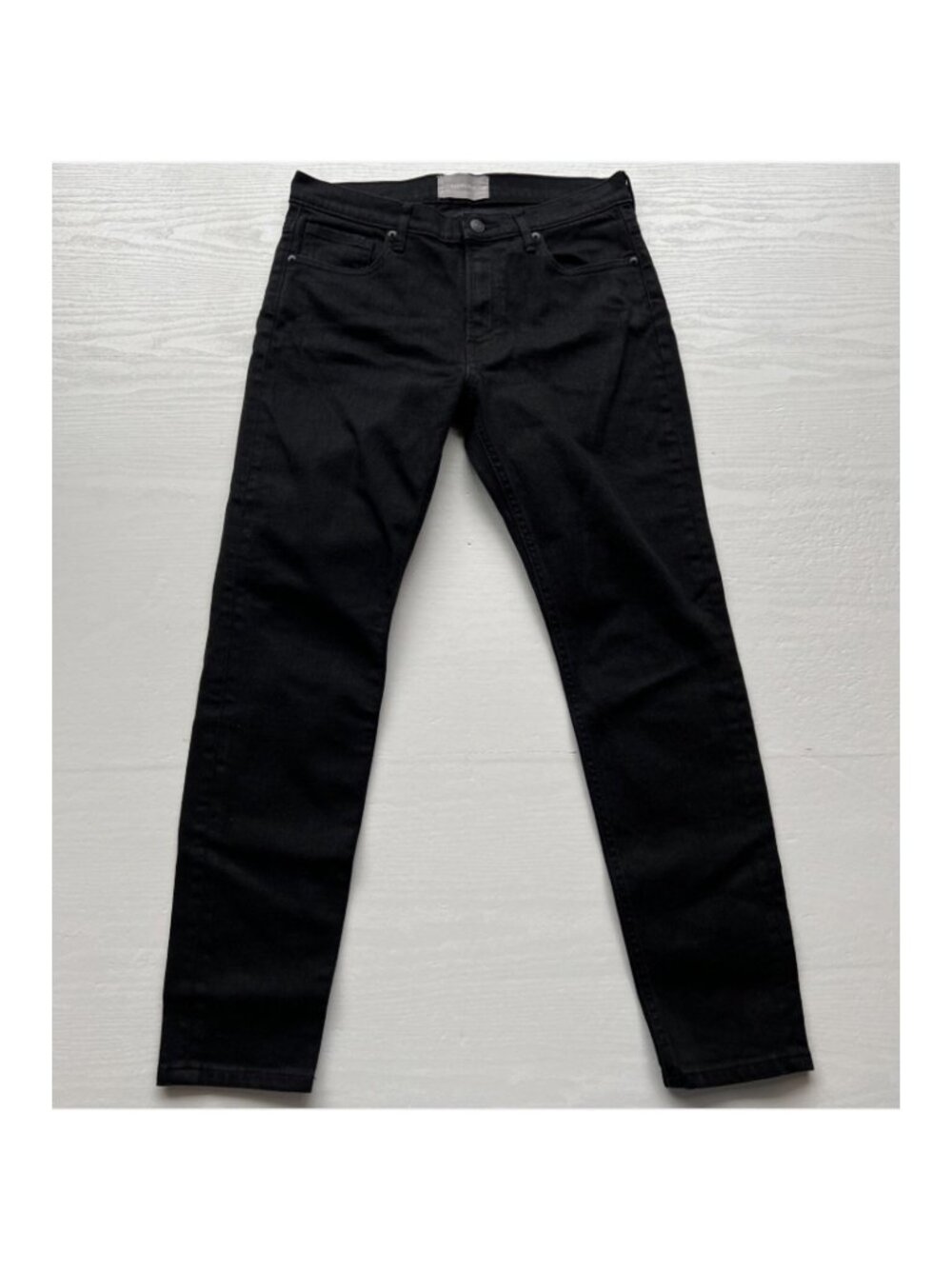 Everlane Skinny Jeans Womens 29 Black Mid Rise‎ Full Length Stretch